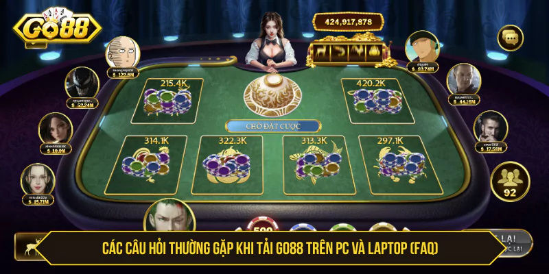 Câu hỏi thường gặp khi tải GO88 trên PC và laptop