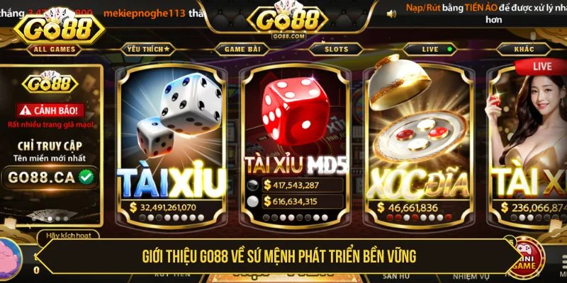 Giới thiệu GO88 là nền tảng game bài trực tuyến