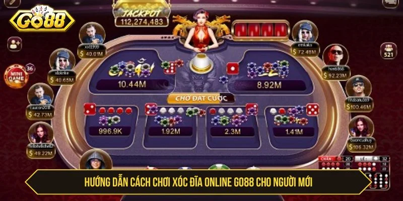 Xóc đĩa GO88 có nhiều cửa cược khác nhau